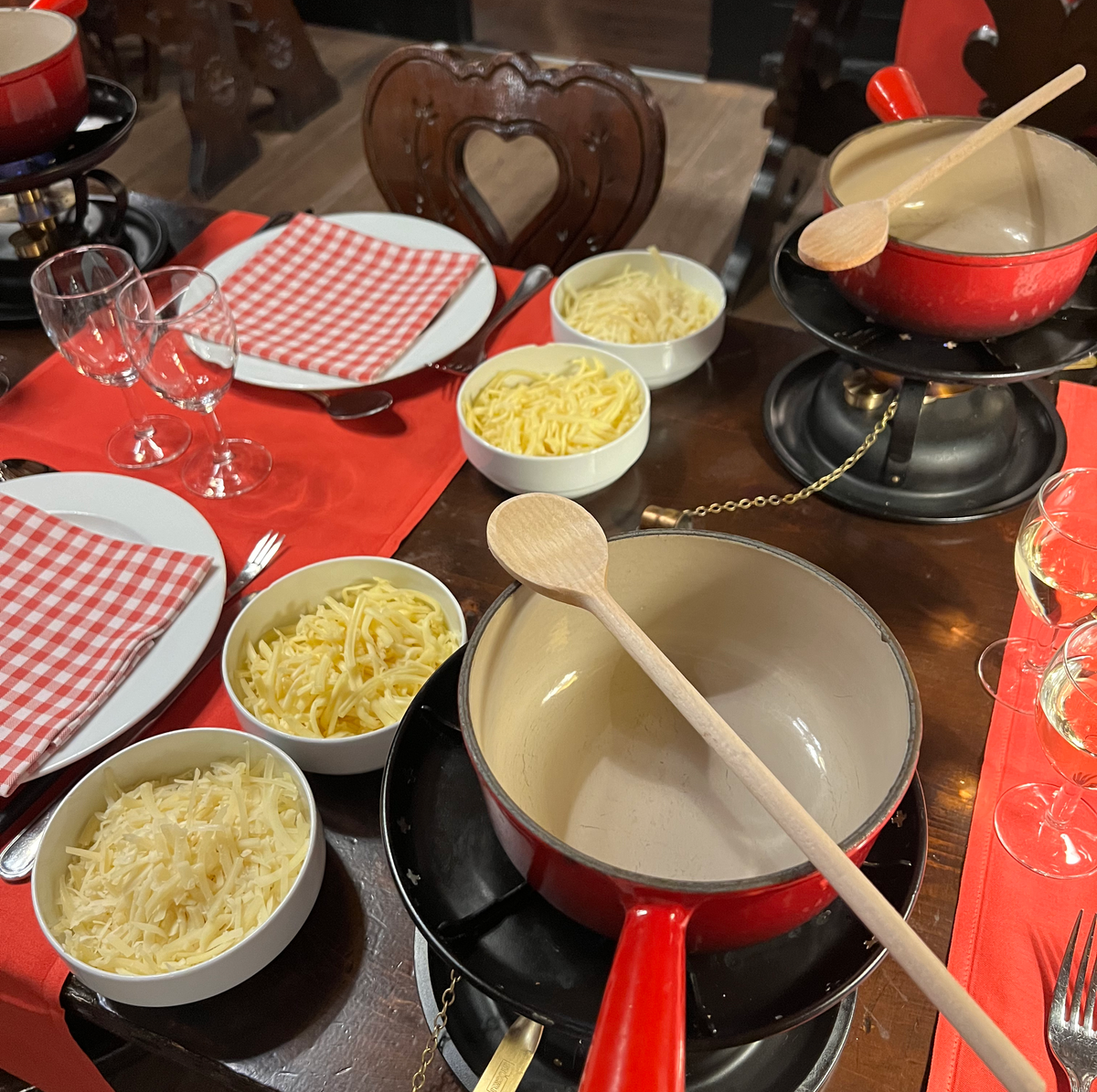 GENEVA CHRISTMAS MARKET ITINERARY Swiss cheese fondue class