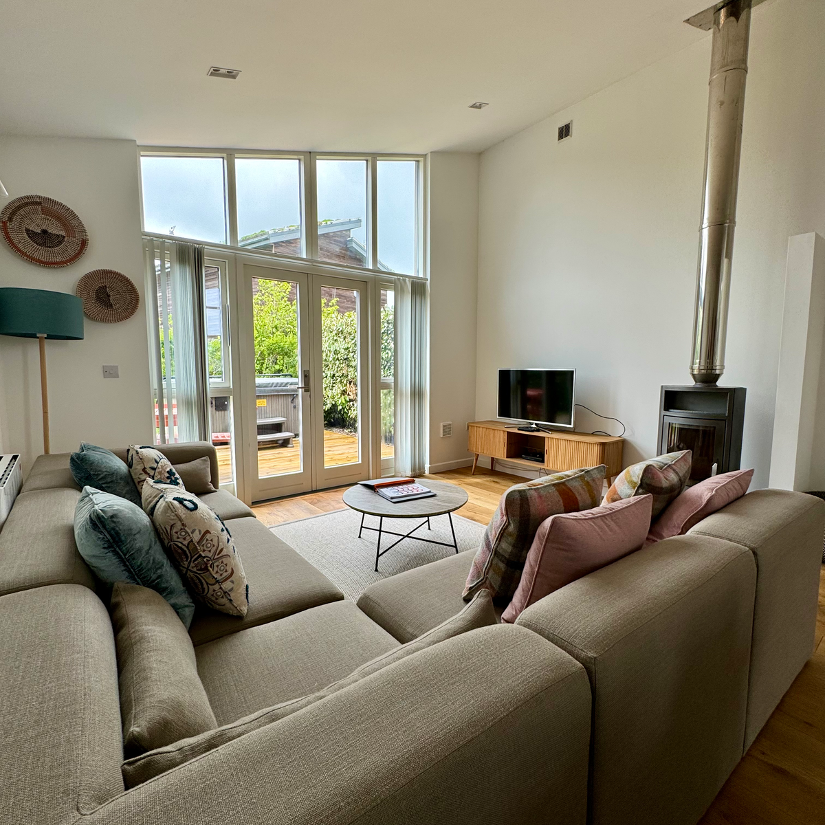 5 DAYS IN CORNWALL Living room