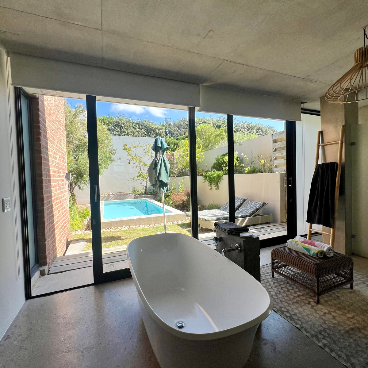 bath and pool