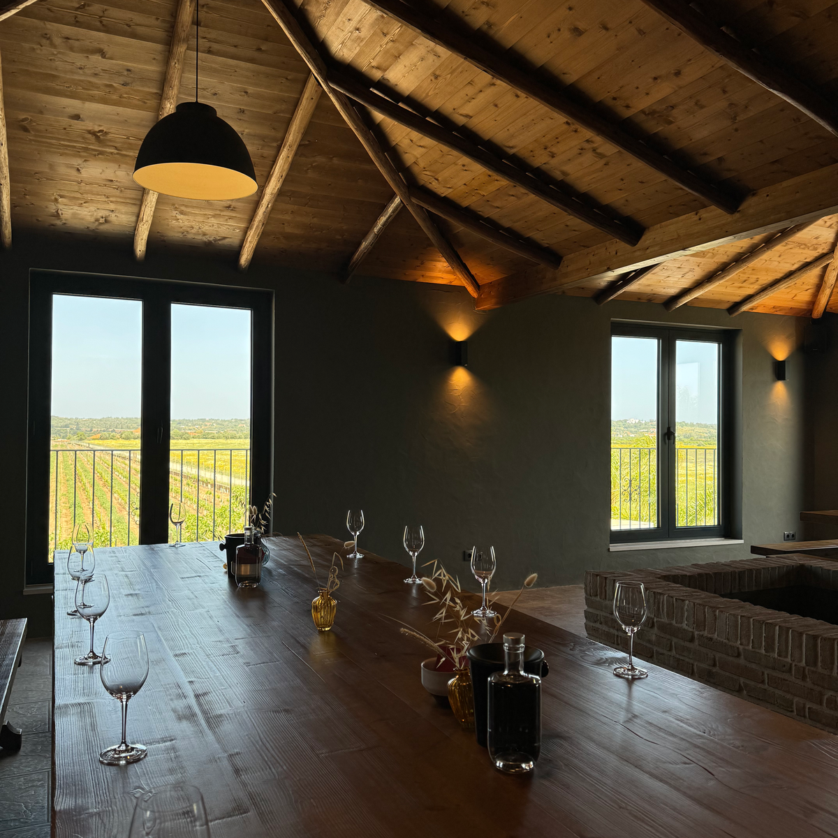 Wine tasting room