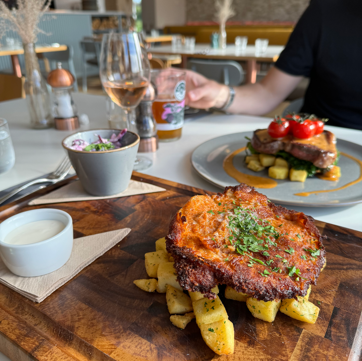 5 DAYS IN CORNWALL chicken schnitzel