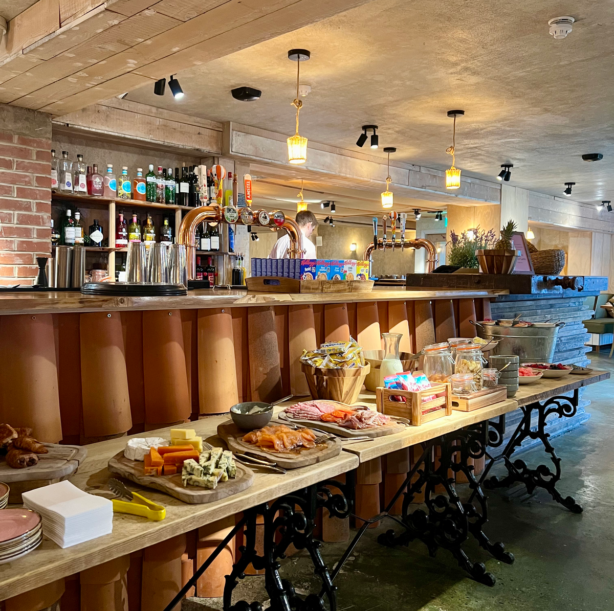 WHAT TO DO IN BARNARD CASTLE Breakfast bar Runa Farm