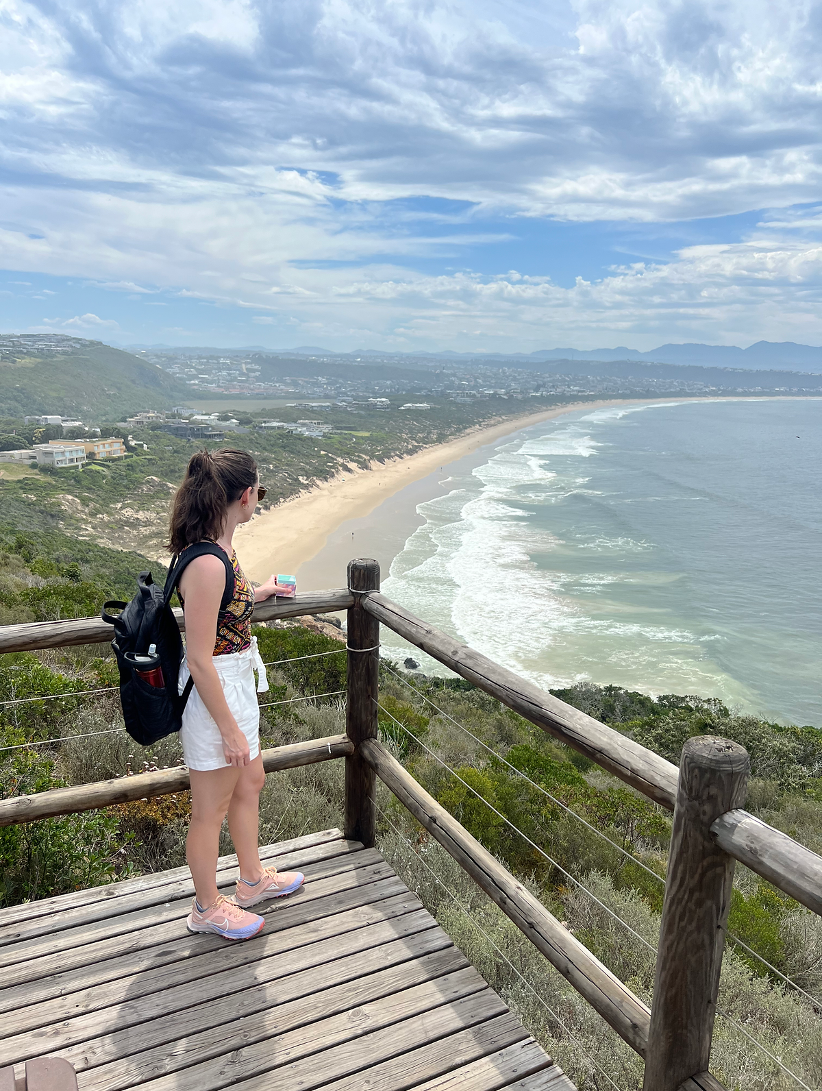 woman and beach