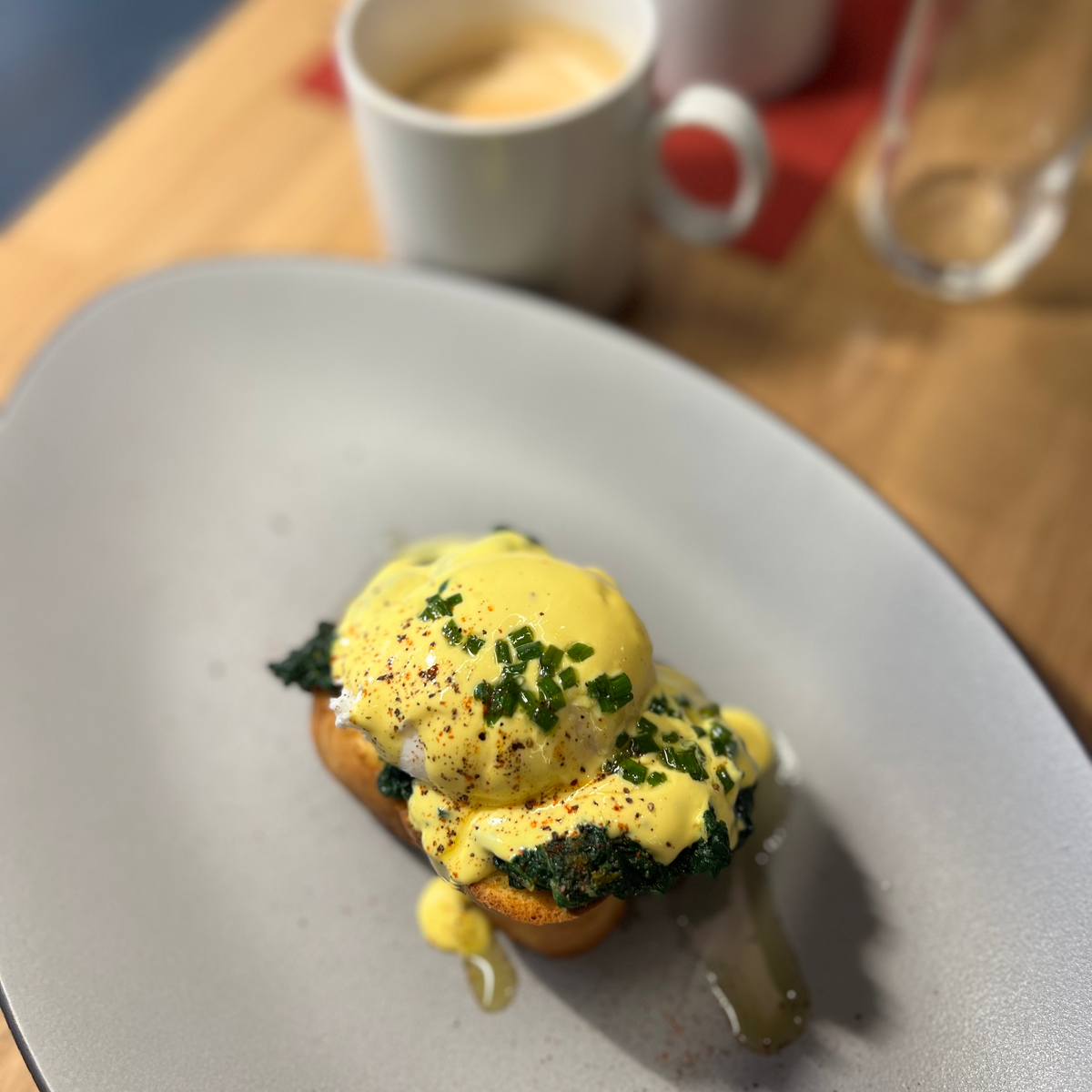 Eggs florentine
