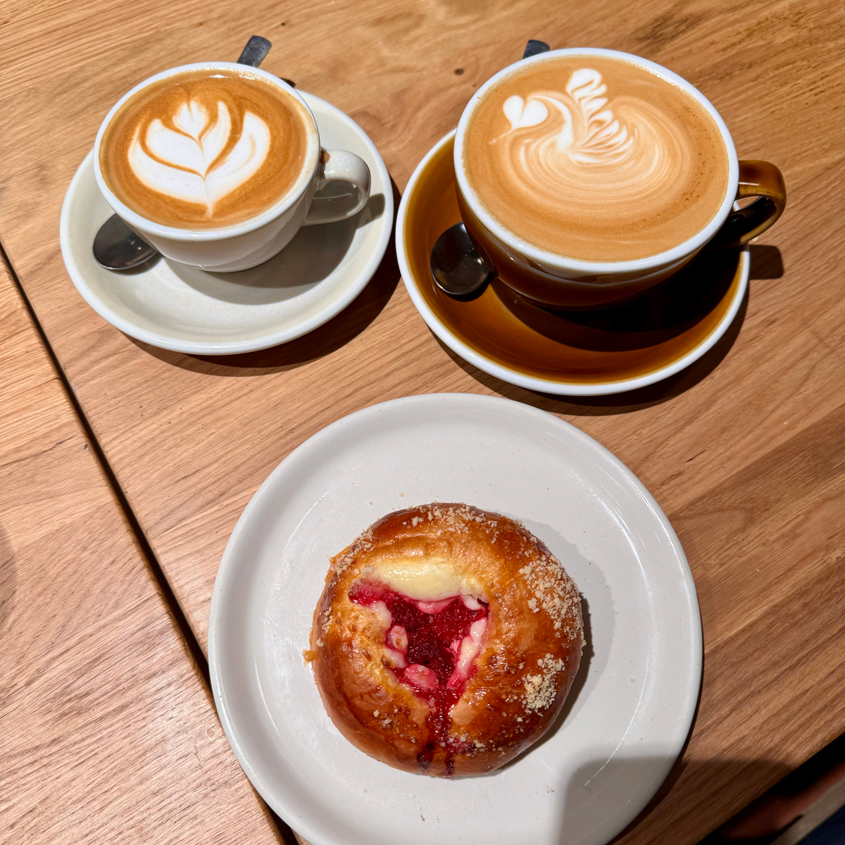 5 DAYS IN CORNWALL coffees and pastry