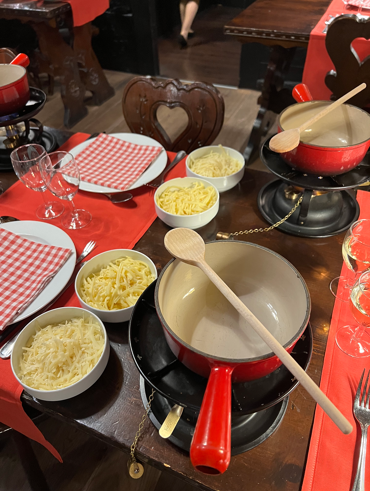 Cheese fondue