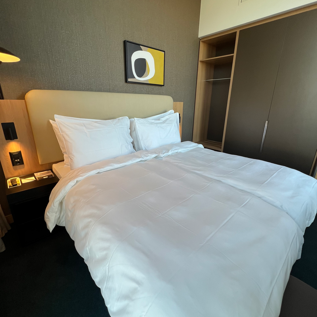 Bedroom in hotel