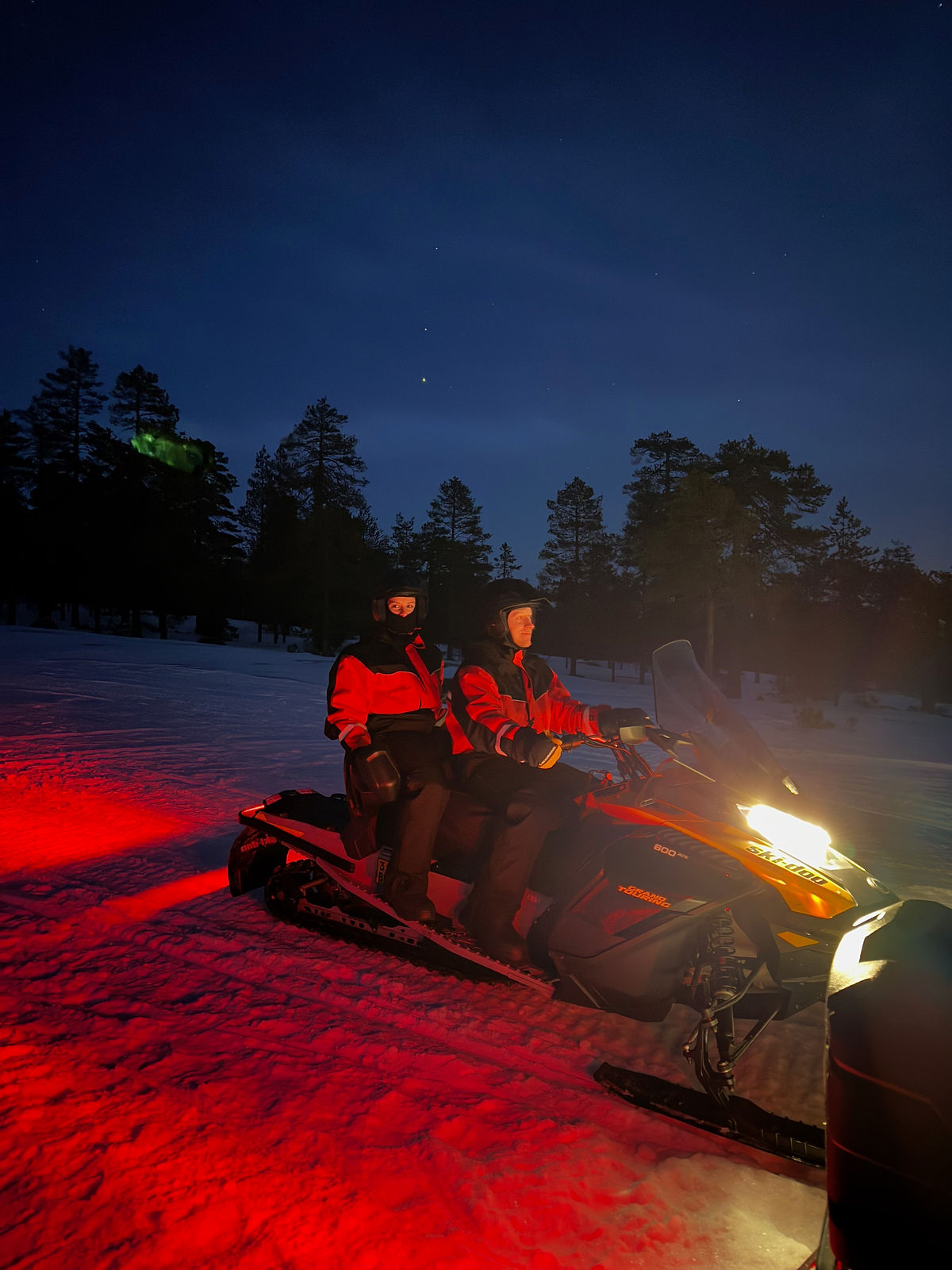snowmobiling