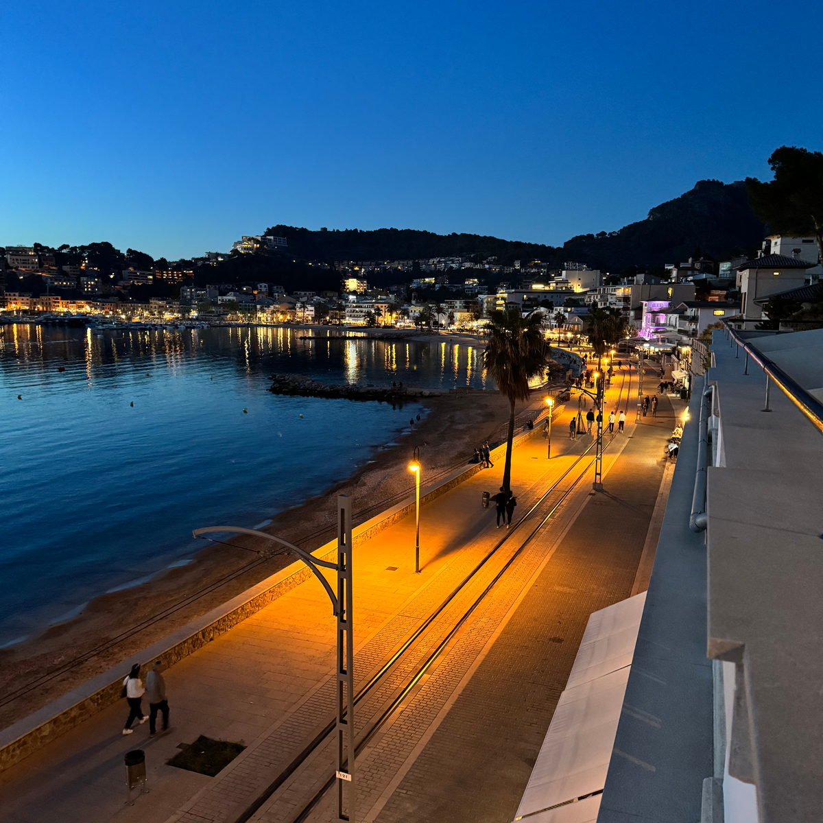 4 DAYS IN MALLORCA WITH A BABY Sunset shot