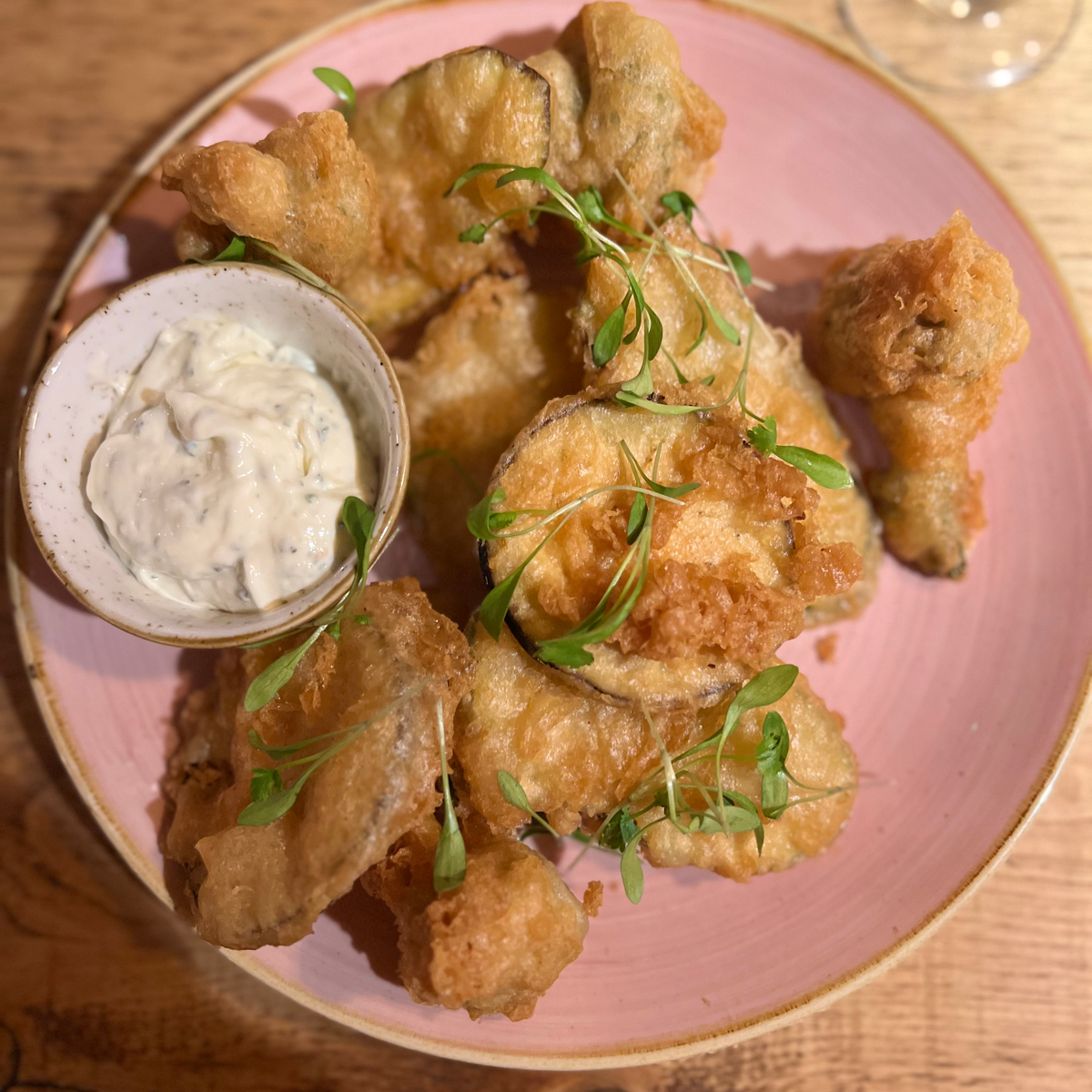 WHAT TO DO IN BARNARD CASTLE Vegetable Frito Misto