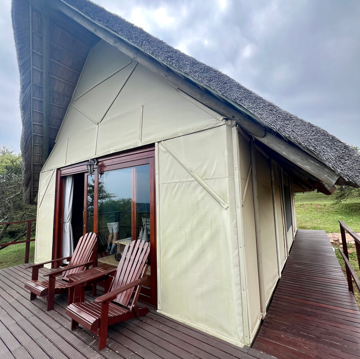 glamping tent