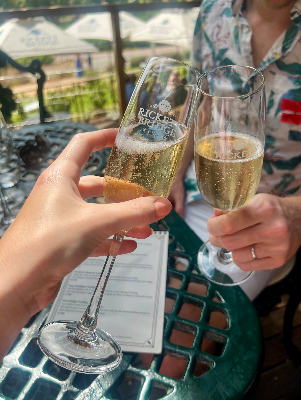 CAPE TOWN AND GARDEN ROUTE ITINERARY champagne glasses