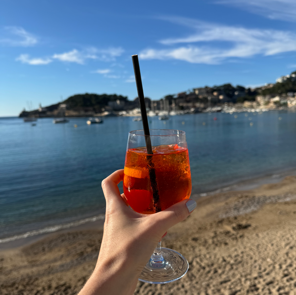 4 DAYS IN MALLORCA WITH A BABY aperol spritz