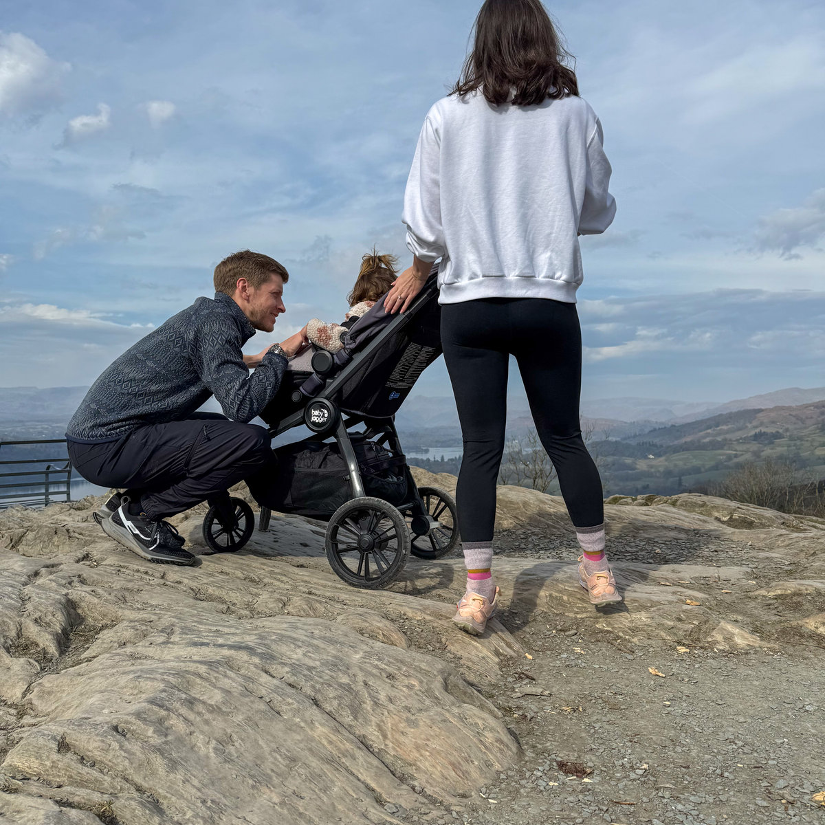 family with pram