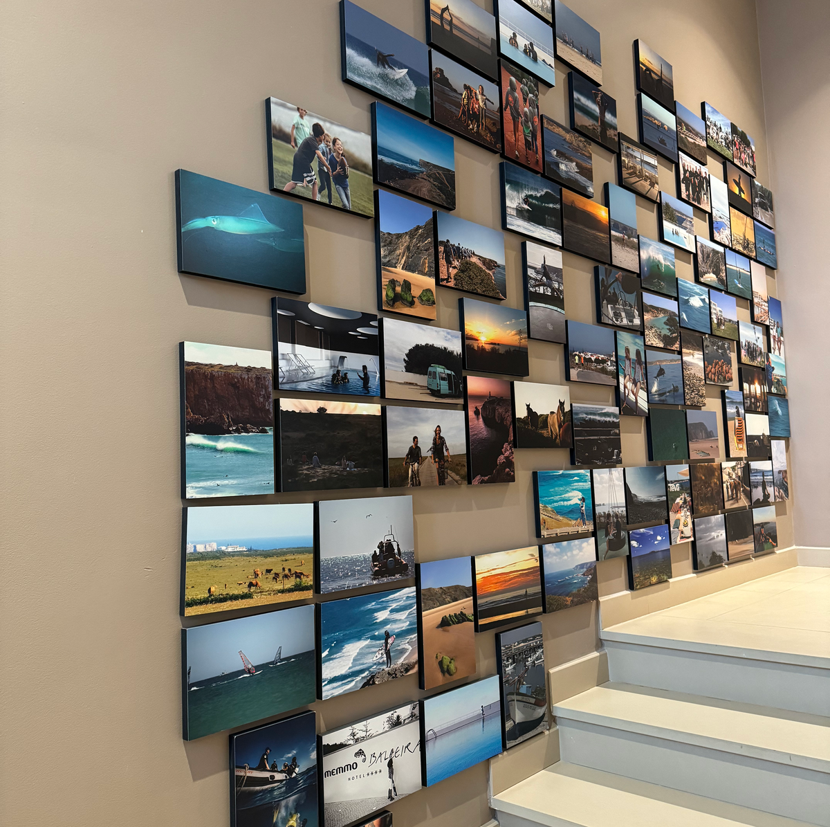 Memory board in hotel